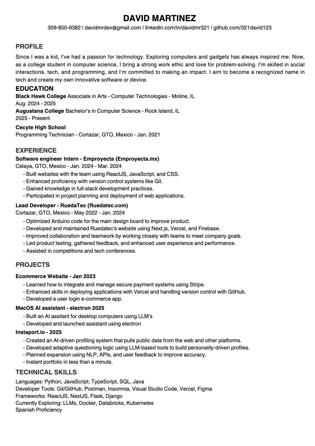 Currículum PDF